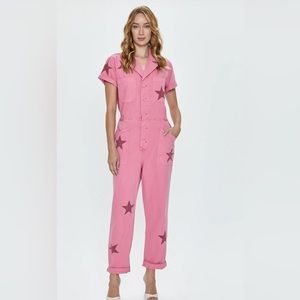 PISTOLA  GROVER SHORT SLEEVE FIELD SUIT - ROYAL FLAMINGO, XS
